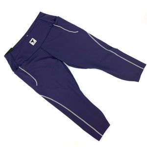 Under Armour NWT Purple Project Rock Meridian Angle Leggings, 1X